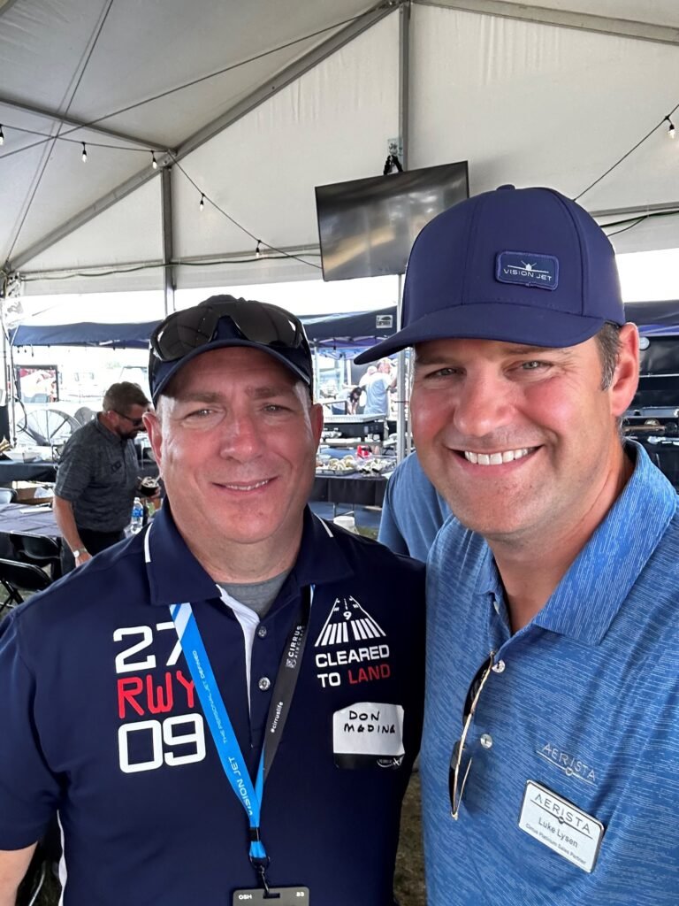 Vision Jet Professional Pilot Don Medine and Aviation Expert Luke Lysen