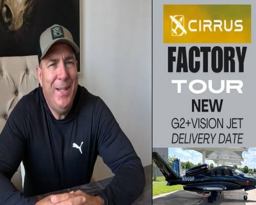 Cirrus Design Factory Tour in Duluth, Minnesota and Sneak Peek of a  Brand New G2+ Vision Jet