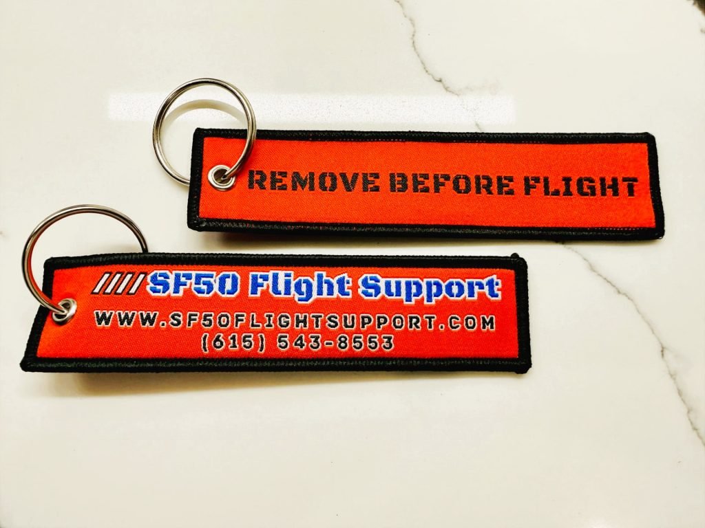 SF50 Flight Support Remove Before Flight Keychain Order